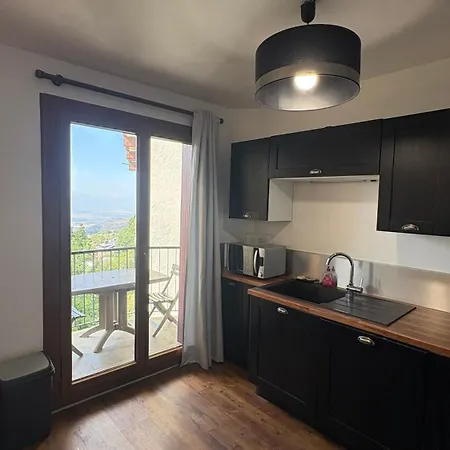 Confortable Familial, Vue, Baignoire Daire Font-Romeu-Odeillo-Via