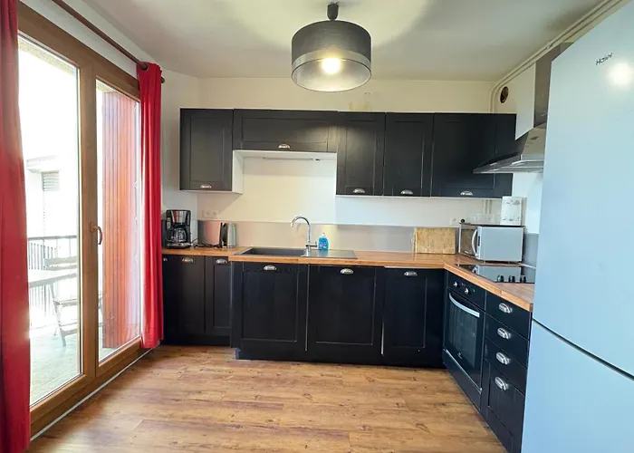 Confortable Appartement Familial, Vue, Baignoire Font-Romeu-Odeillo-Via